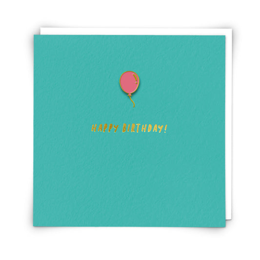 Balloon Birthday Card - Balloon Pin