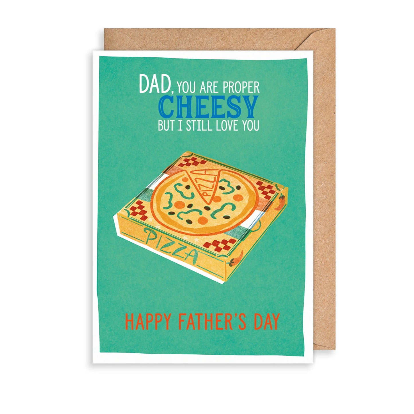 Dad Proper Cheesy Fathers Day Card