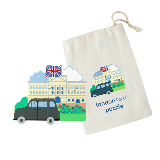 London Taxi Wooden Puzzle