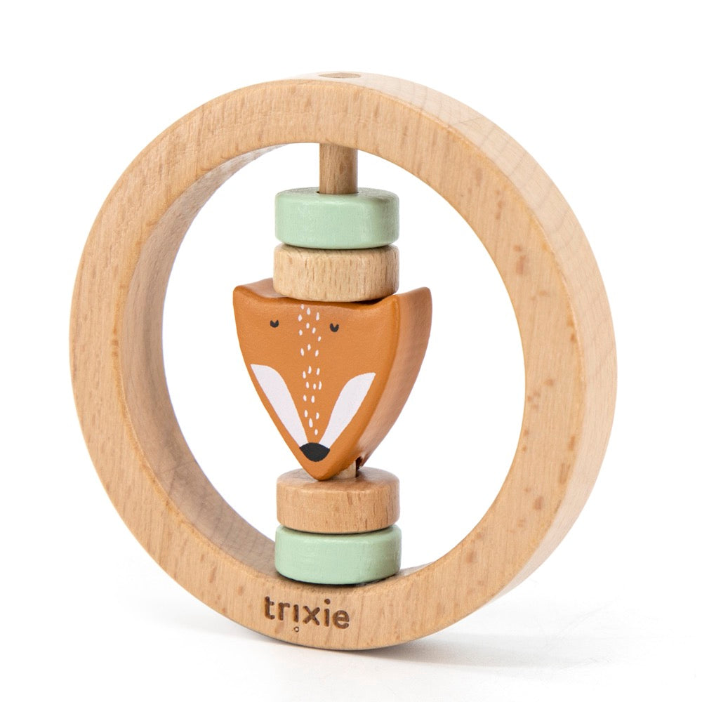 Trixie Round Rattle - Fox