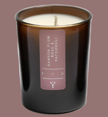 FYG Mini Damson Plum Rose & Patchouli Candle