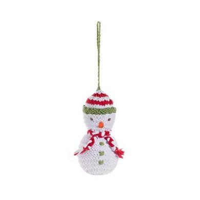 Christmas decoration knitted snowman