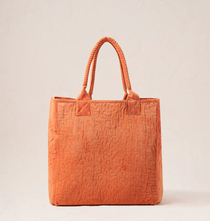 Elizabeth Scarlett Sun Goddess Tote - Rust