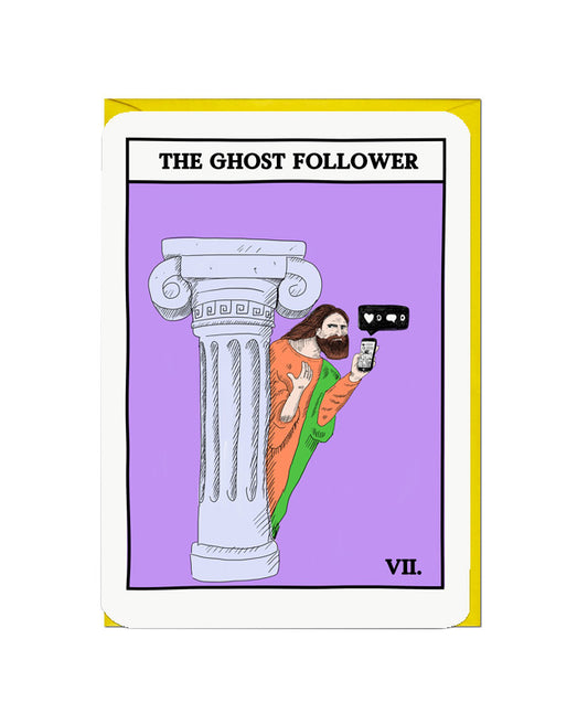 The Ghost Follower Tarot Card