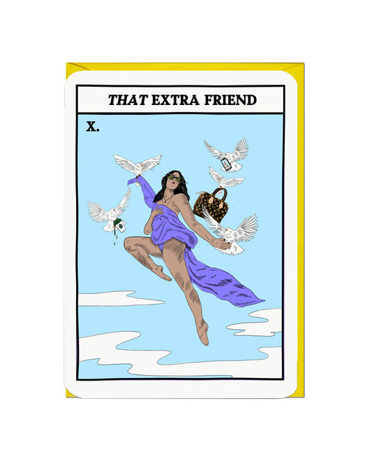 That Extra Friend Tarot Card