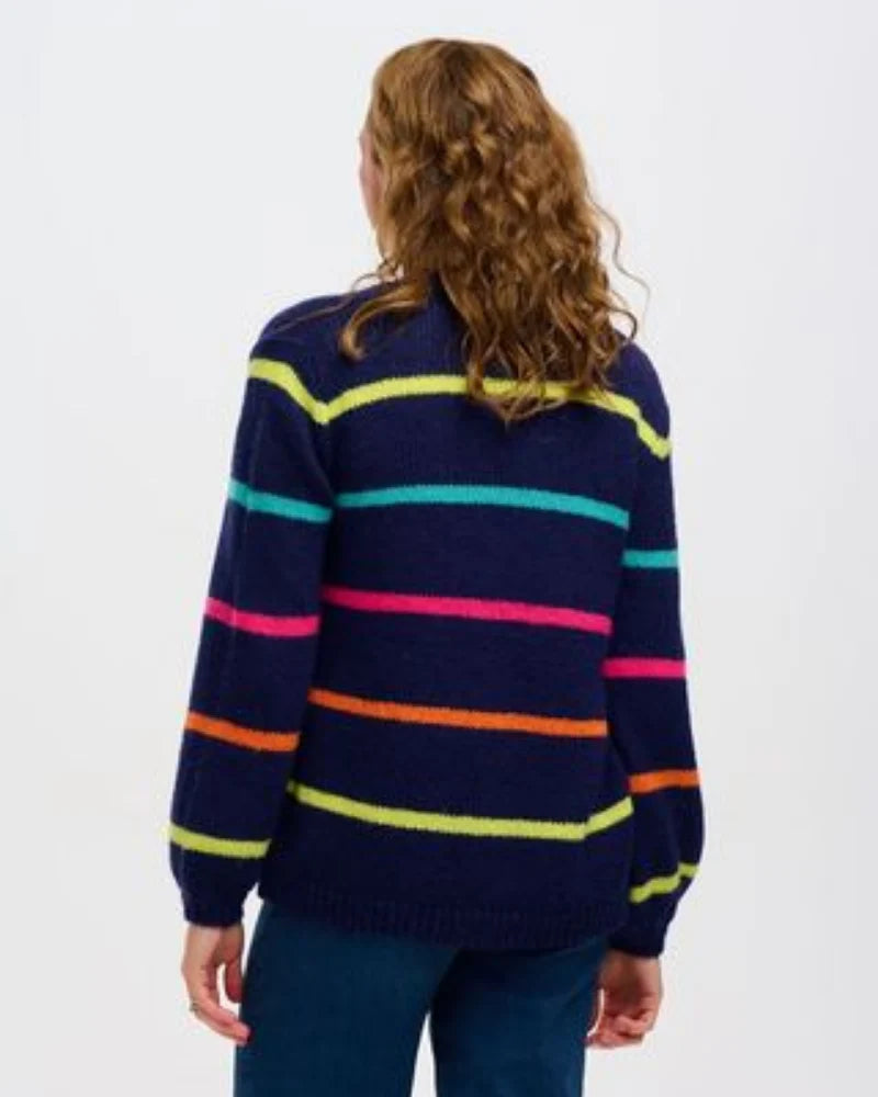 SugarHill Brighton Yvette Cardigan - Navy