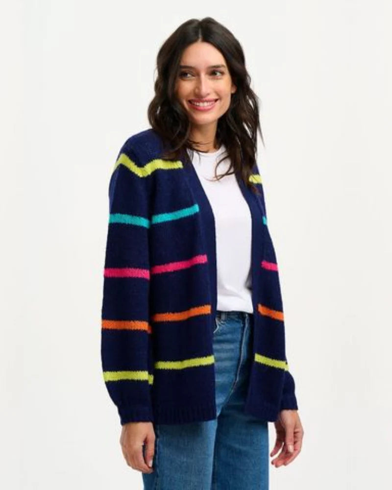 SugarHill Brighton Yvette Cardigan - Navy