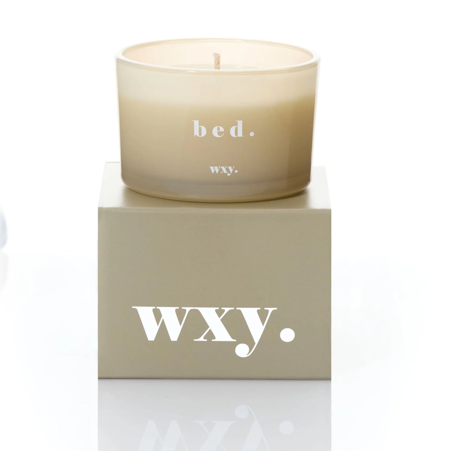 WXY Bed Small Candle - Warm Musk & Black Vanilla