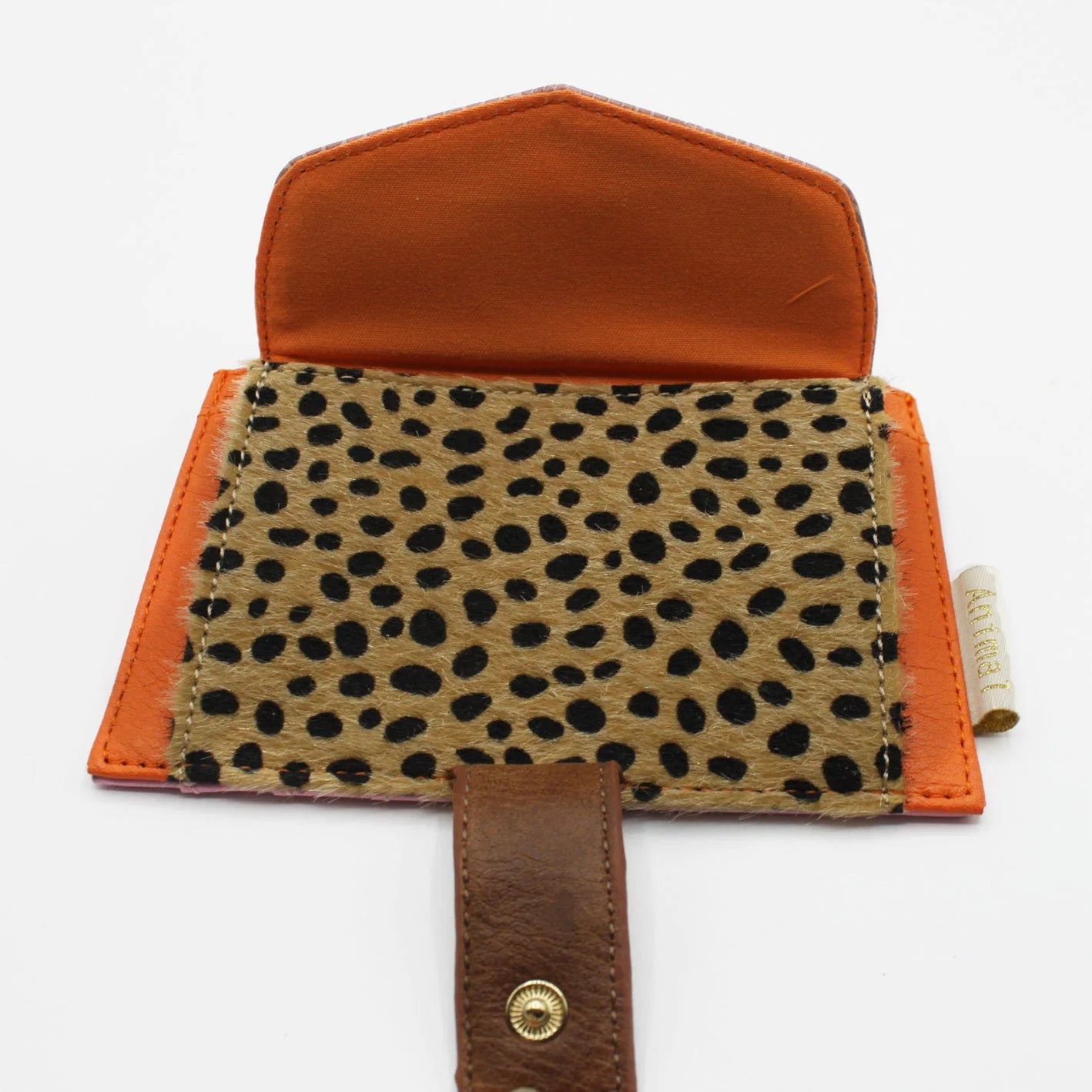 House of Disaster - Cheetah Print Zip Purse