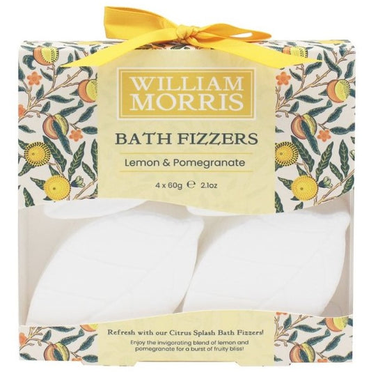 William Morris Bath fizzers - Lemon Pomegranate