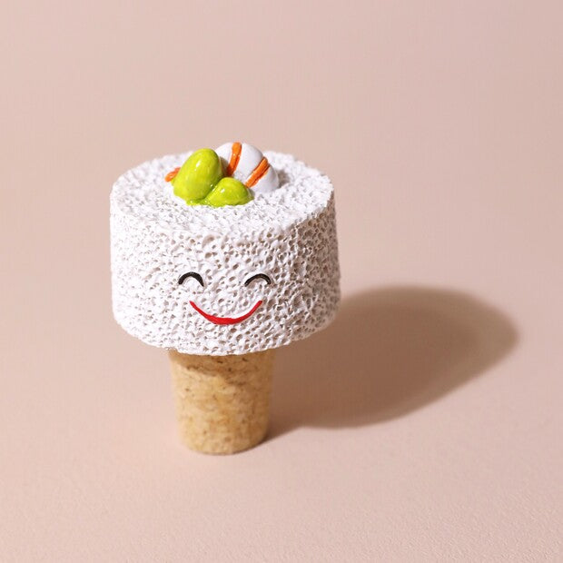 Sushi Bottle Stopper