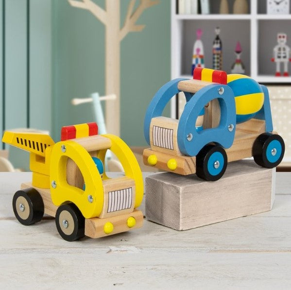 Retro Construction Vehicles