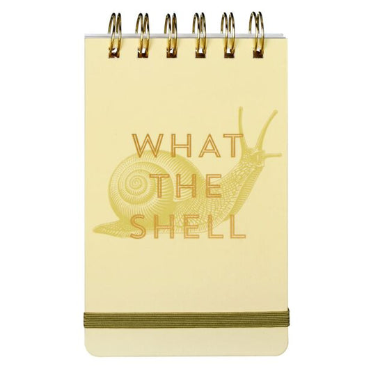 What The Shell Spiral Notepad