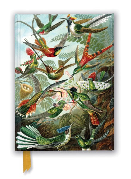 Hummingbirds Foiled Journal