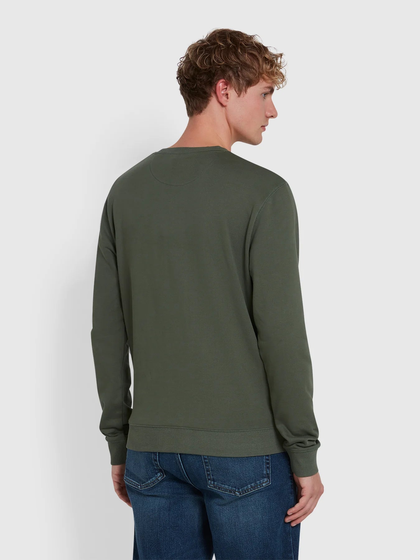 Tim New Crew Sweatshirt - Rosemary Green