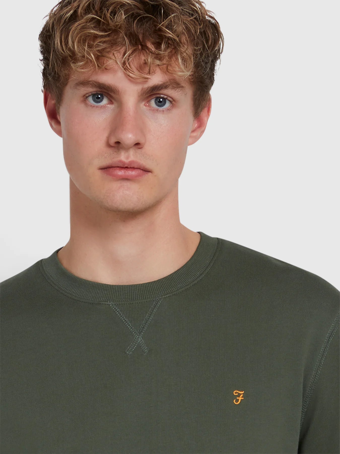 Tim New Crew Sweatshirt - Rosemary Green