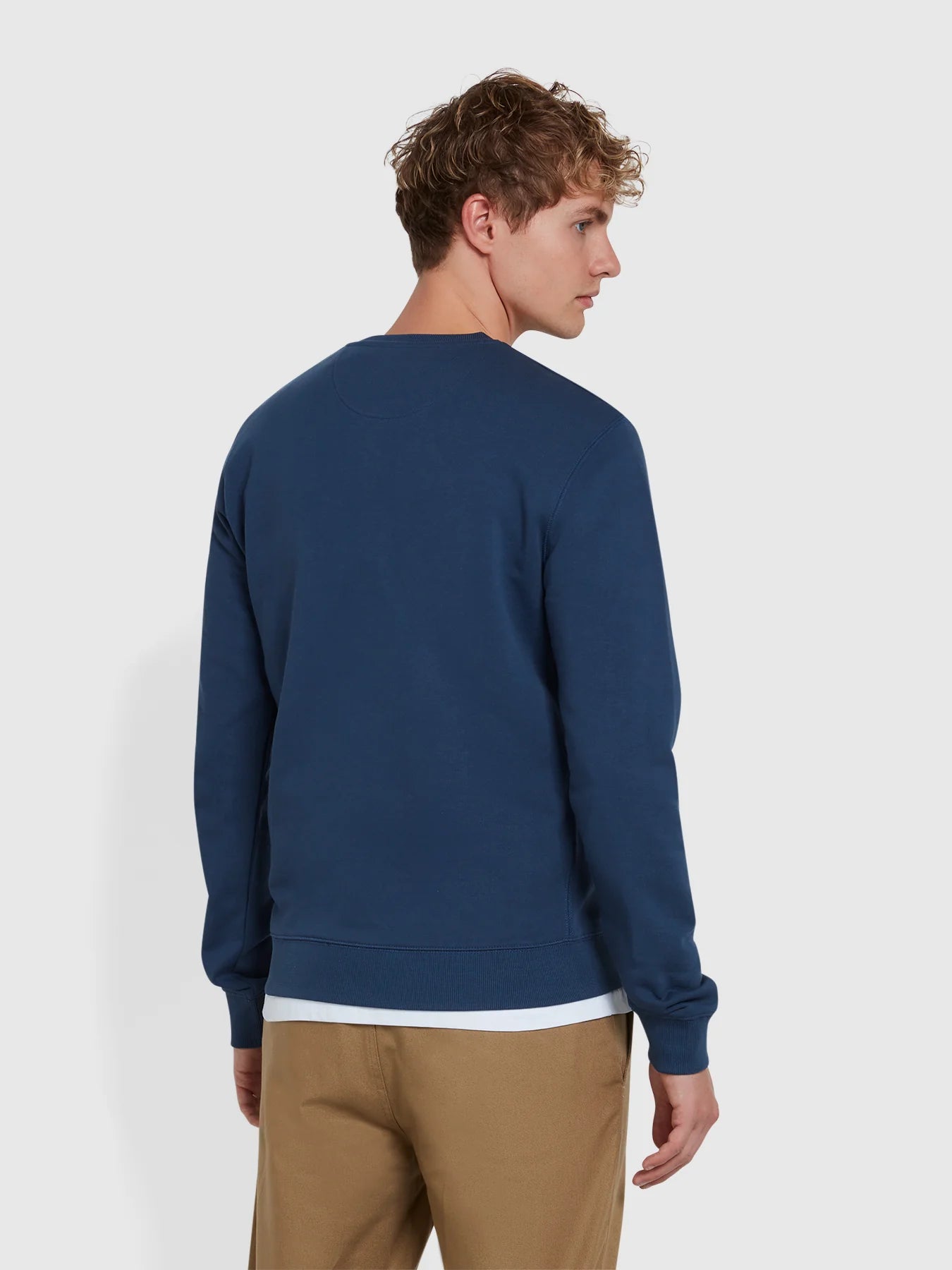 Tim New Crew Sweatshirt - Deep Blue