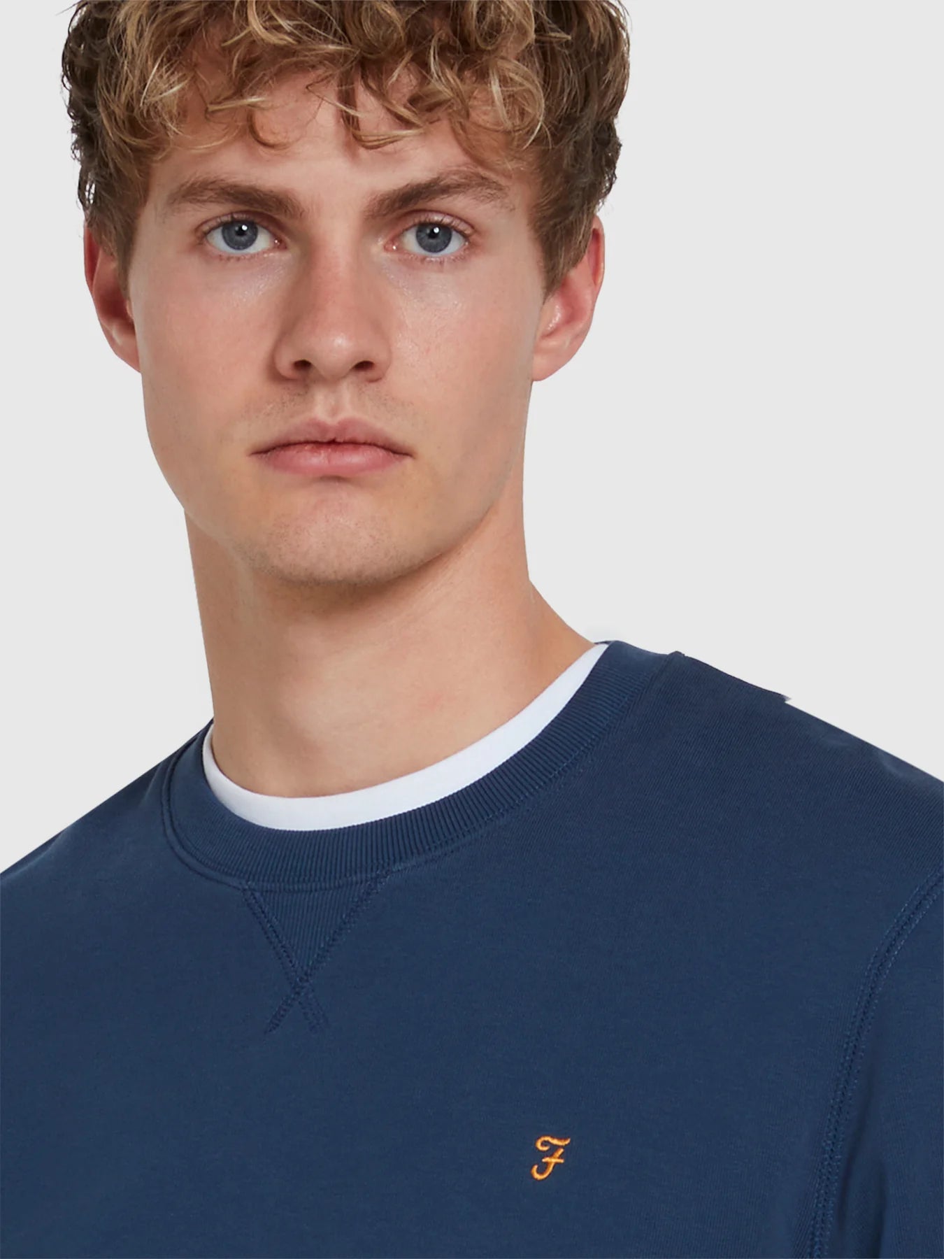 Tim New Crew Sweatshirt - Deep Blue