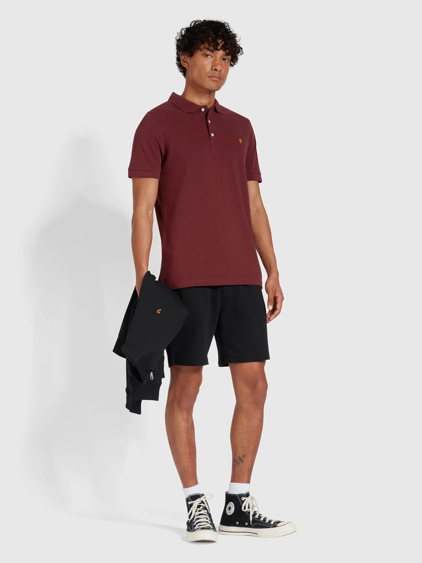 Blanes Polo Shirt - Burgundy