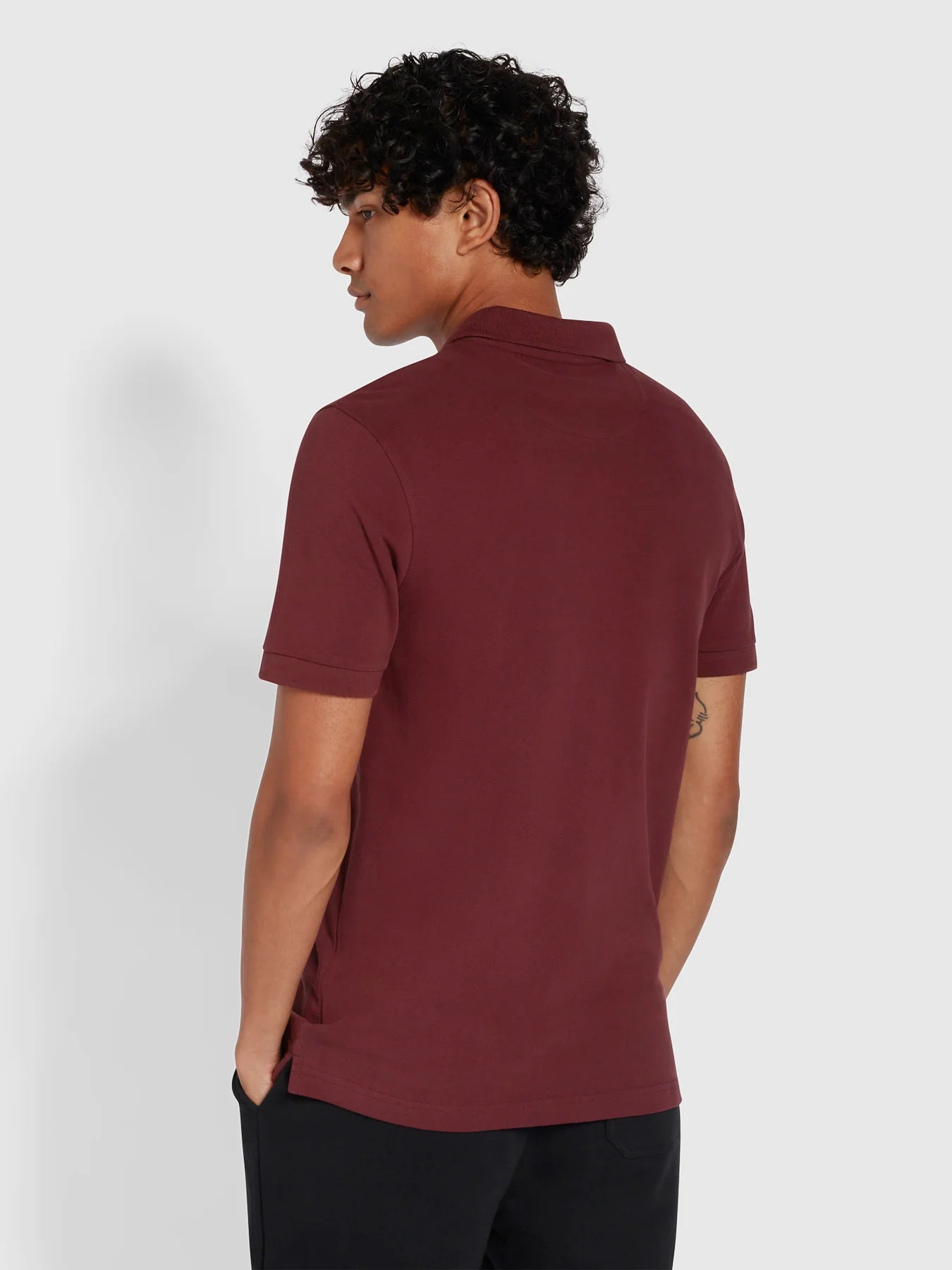 Blanes Polo Shirt - Burgundy