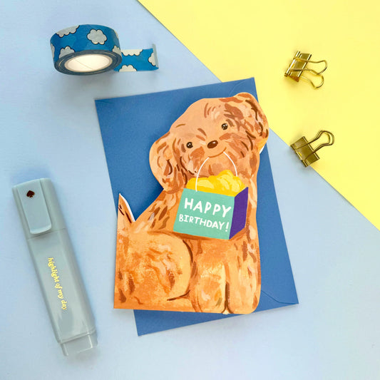 Birthday Dog Card