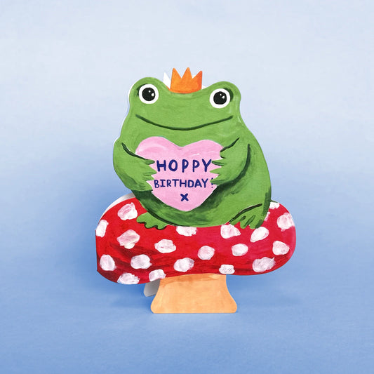 Hoppy Birthday Card