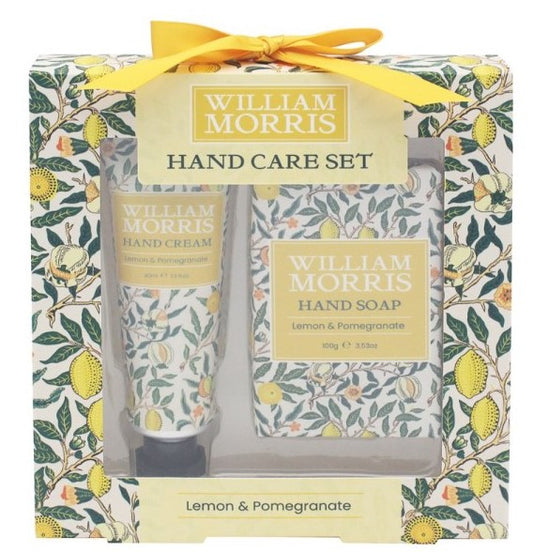 William Morris Hand Soap & Hand Cream Set - Lemon Pomegranate