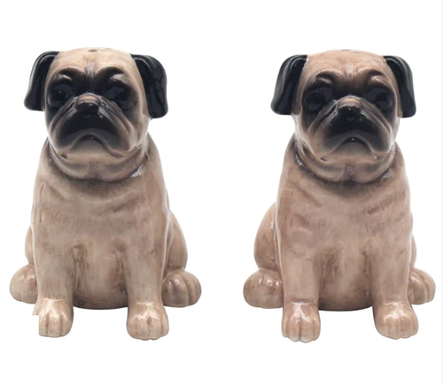 Pug Salt & Pepper Shaker Set