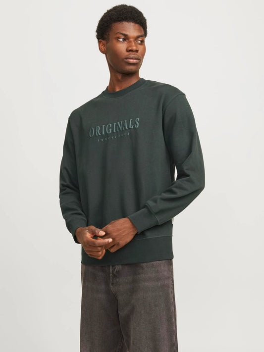 Jack & Jones Crew Neck Sweater - Green