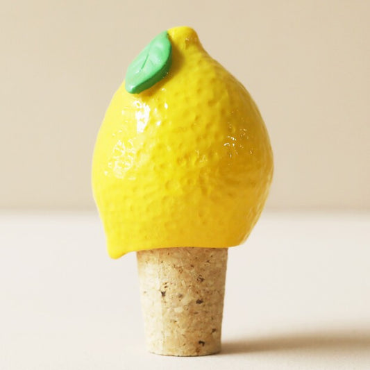 Lemon Bottle Stopper