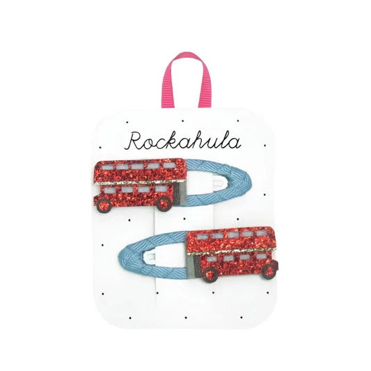 Rockahula London Bus Hair Clips