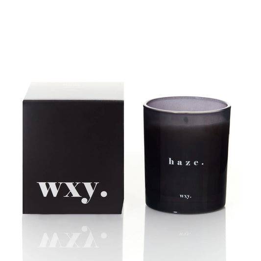 WXY Haze Classic Candle - Patchouli & Hemp