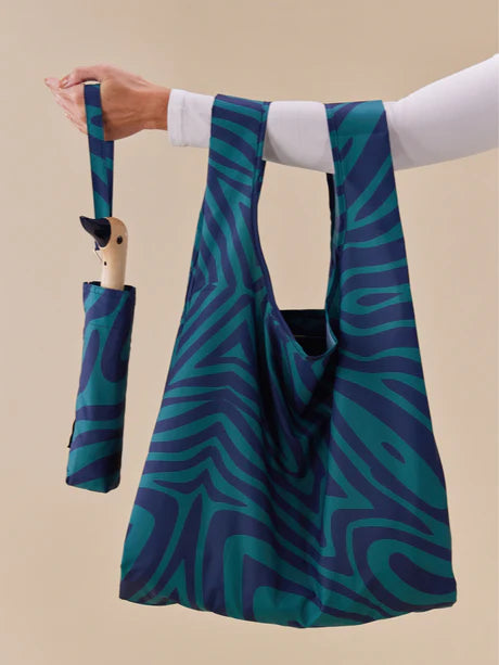 Original Duckhead Swirl in Blue Reusable Bag