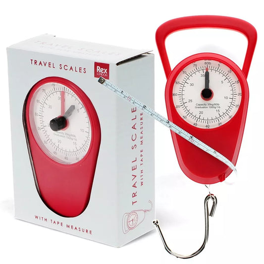 Travel Scale With Tape Measure