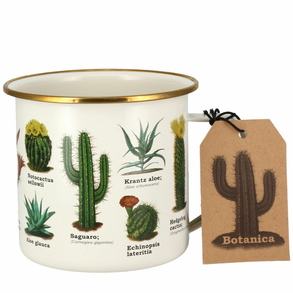 Cacti Enamel Mug