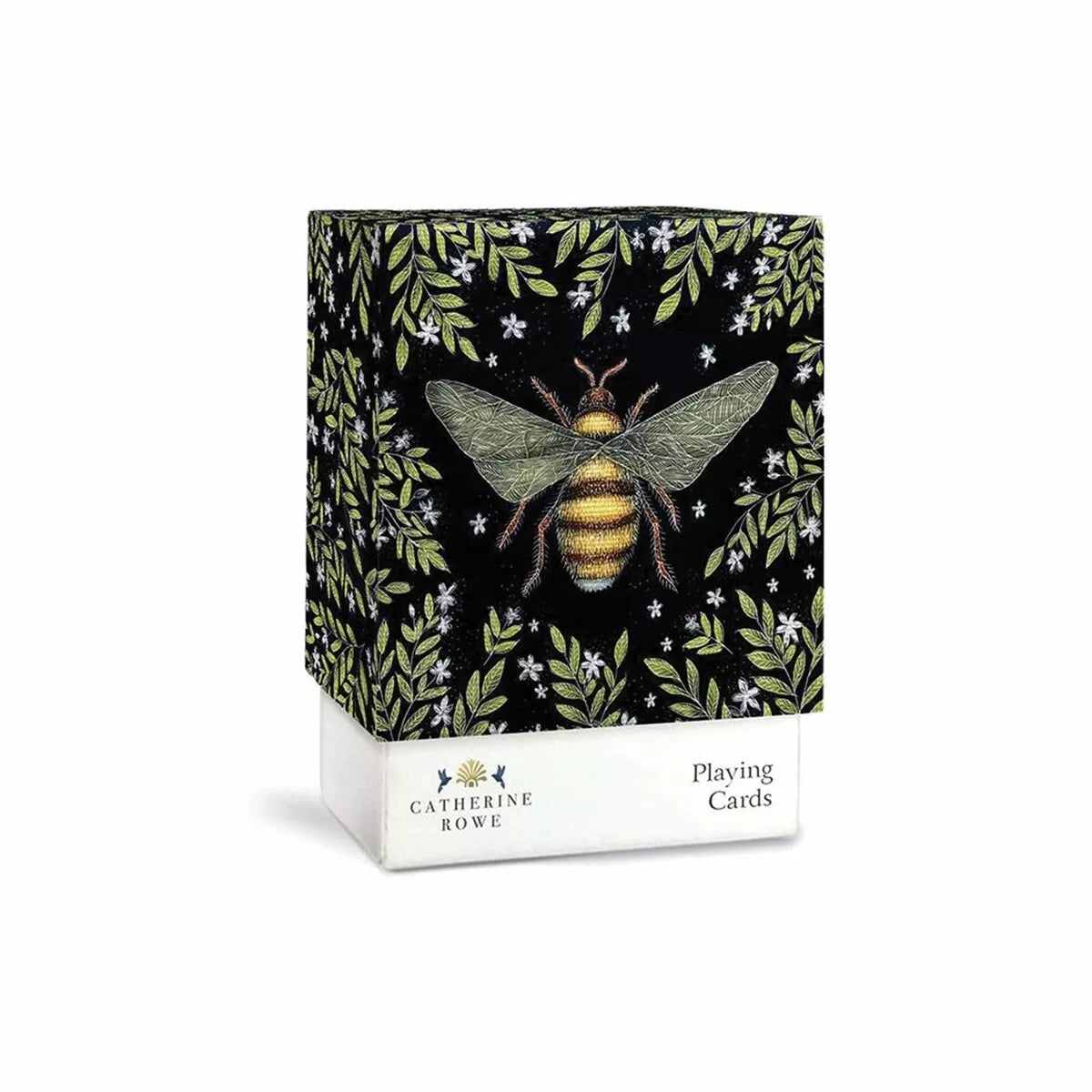 Playing Cards - Floral Bees By Catherine Rowe