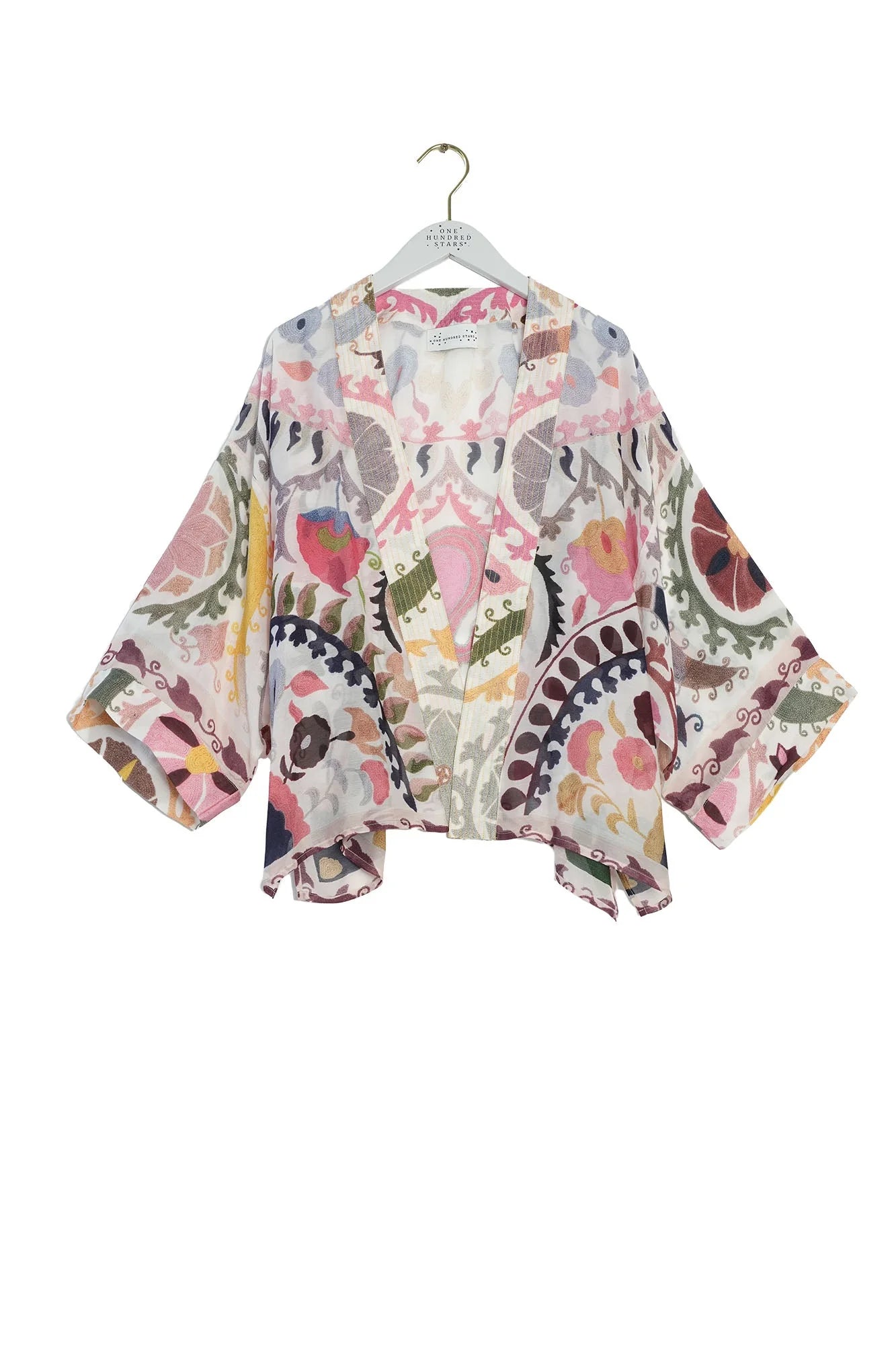 Susani Pink Kimono  - One Hundred Stars