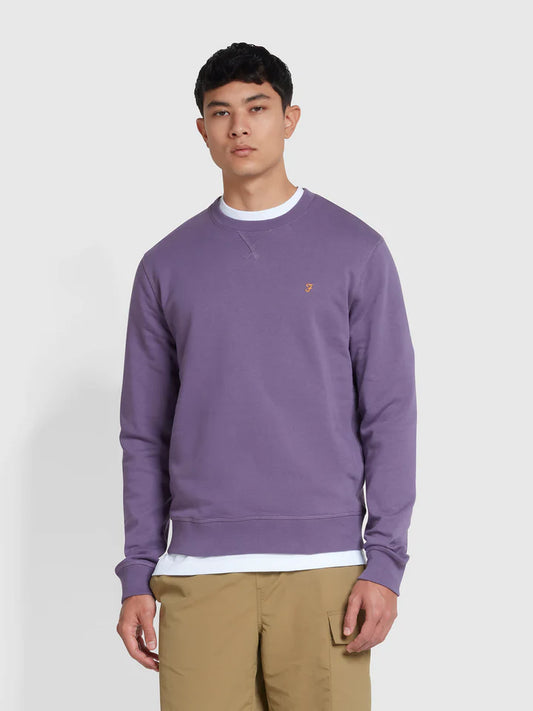 Tim New Crew Sweatshirt - Slate Purple