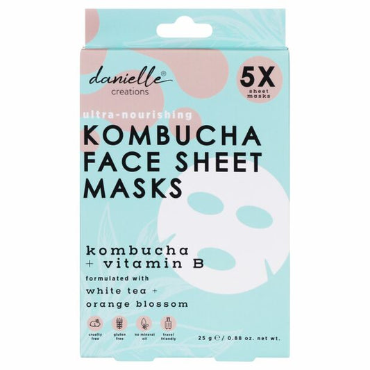 Kombucha Face Sheet Mask - Set of 5