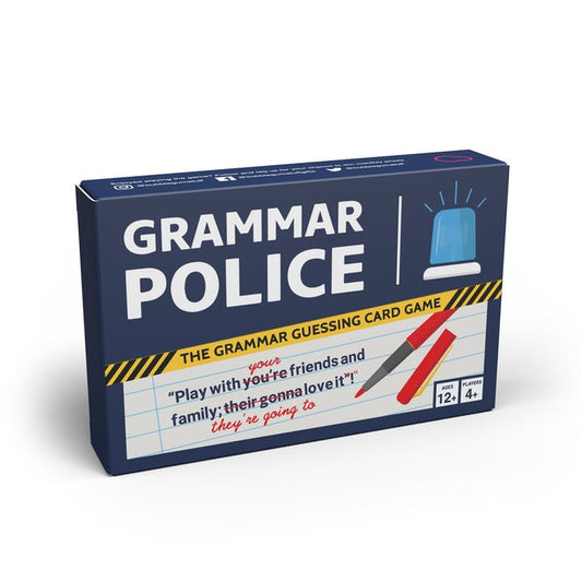 Grammar Police Card Game