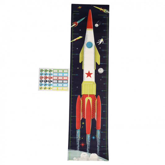 Space Age Height Chart