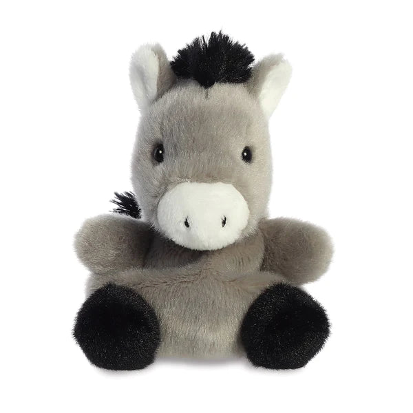 Palm Pals Eli Donkey Soft Toy