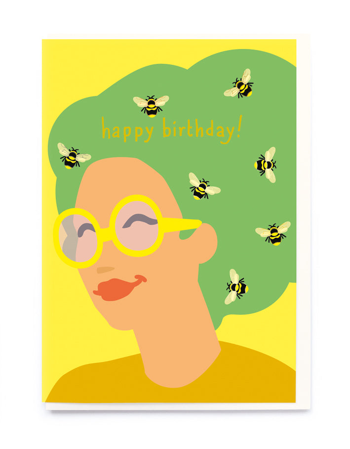 Bee Girl Card