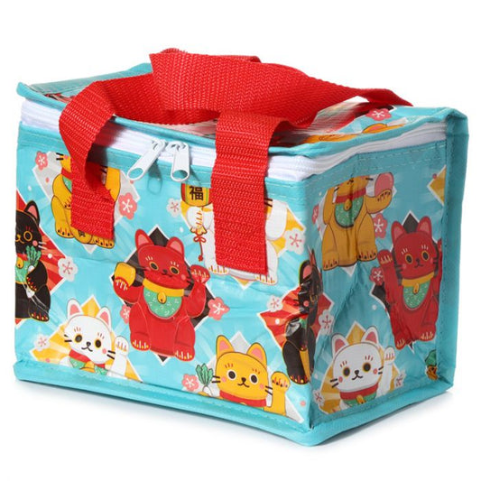 Maneki Neko Lucky Cat Lunch Bag