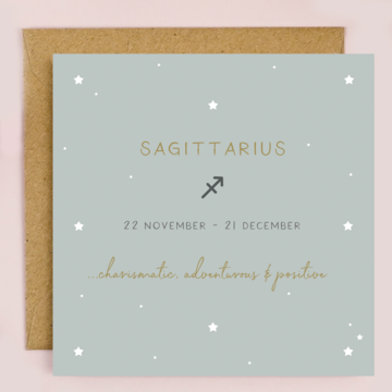 SAGITTARIUS: 22 NOV - 21 DEC