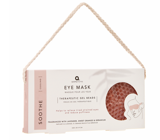 Therapeutic Gel Beads Eye Mask Pink