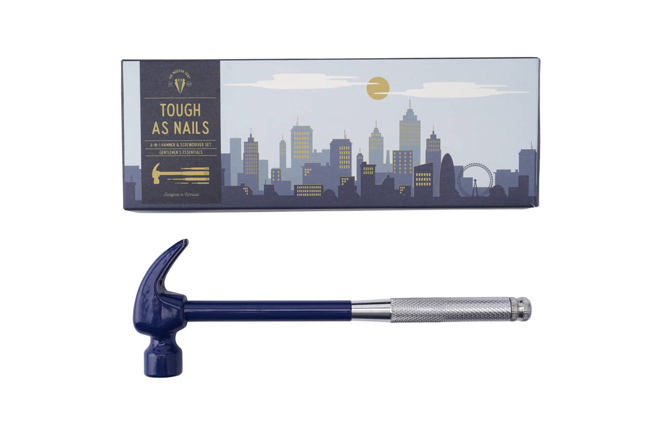 Hammer Tool & Screwdriver Set 6-in-1