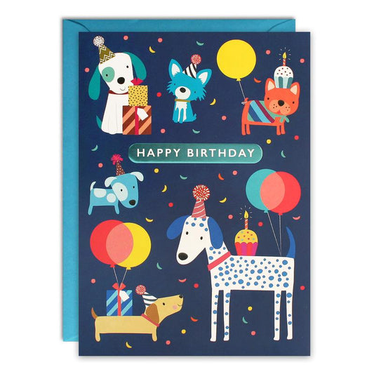 Dogs Kids Birthday Card