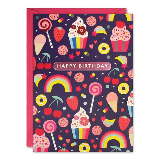 Sweets Kids Birthday Card