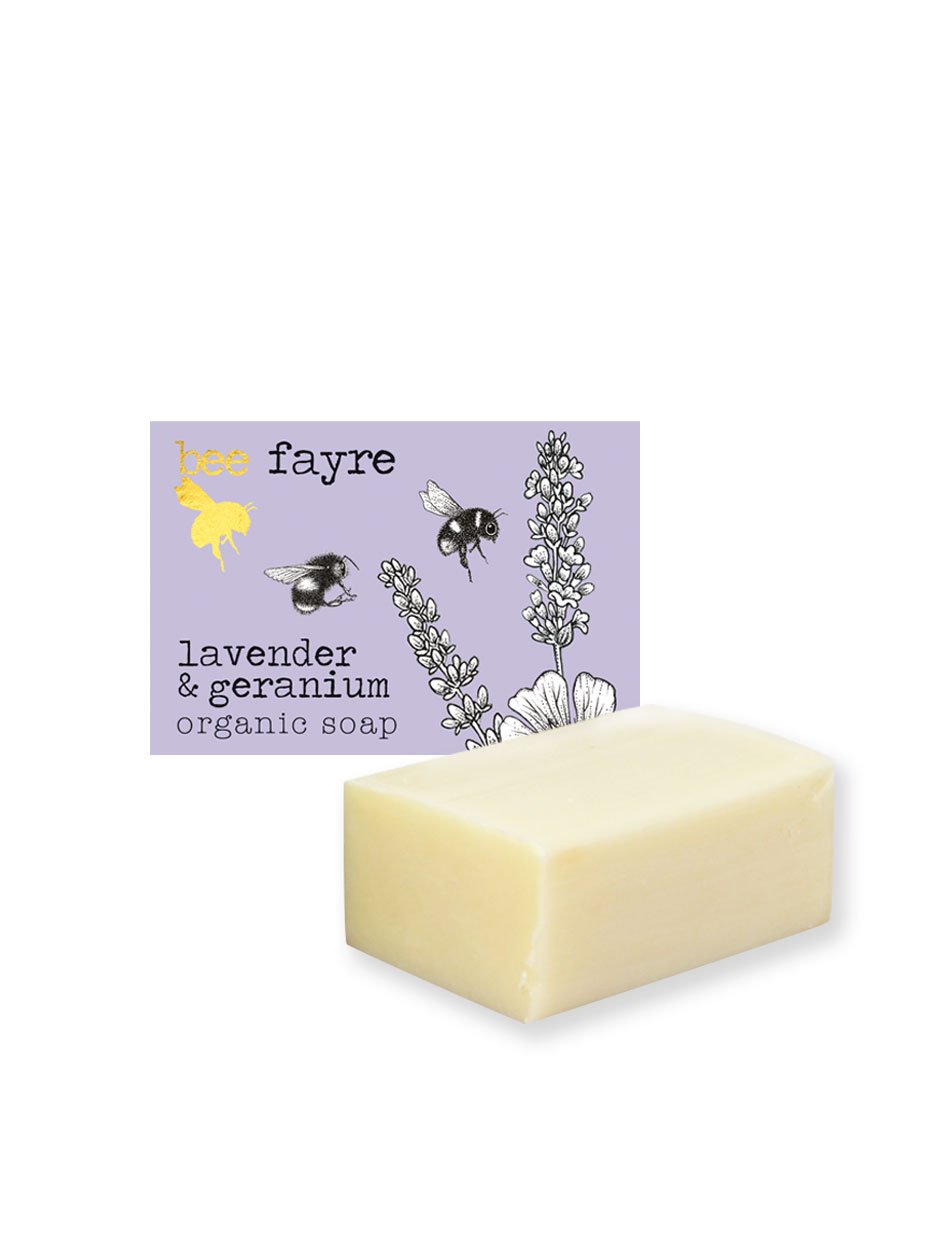 Be Calm Lavender & Geranium Organic Soap